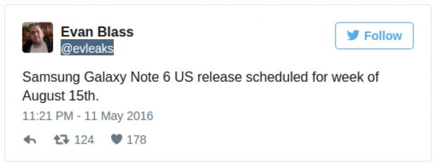 Samsung иска да отвлече вниманието от iPhone 7 чрез представянето на Galaxy Note 6 на 15-ти август