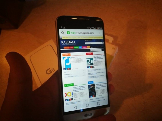 LG G5: уникален модулен флагман