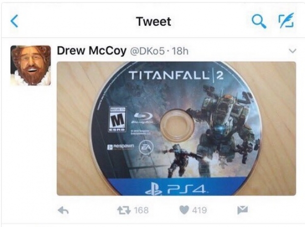 Продуцентът на Titanfall 2 разпали конзолна война със свой Twitter пост