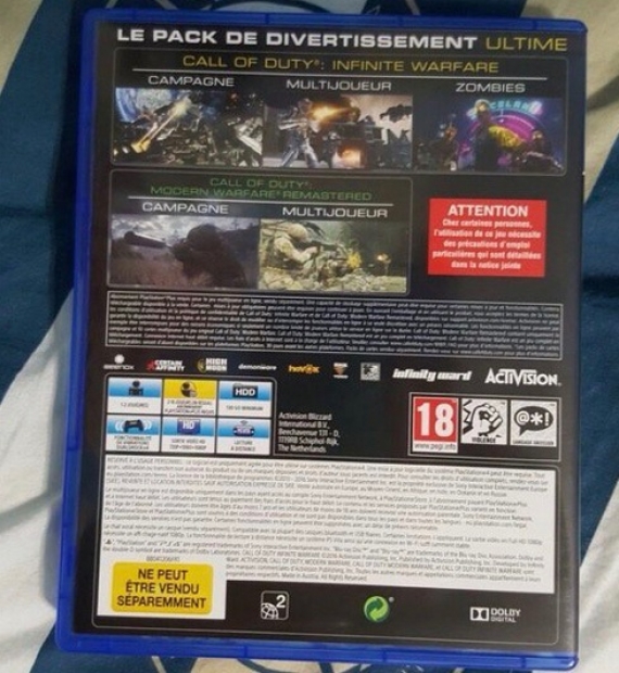 CoD: Infinite Warfare и Modern Warfare Remastered изискват 130GB място на диска