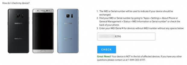 Запали се и един от сменените Galaxy Note 7