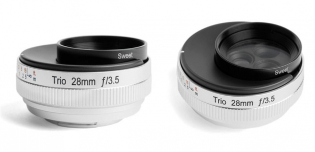Lensbaby Trio 28: три обектива в един