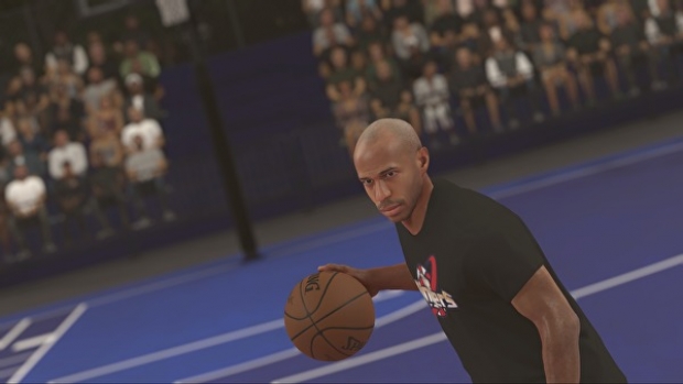 Тиери Анри е неочакваната звезда в NBA 2K17