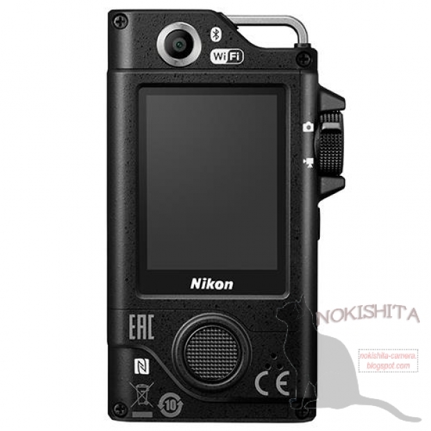 В корпуса на екшън-камерата Nikon KeyMission 80 са поставени два оптични модула