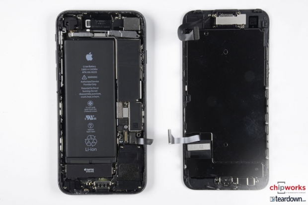 Chipworks разглоби iPhone 7: чип за безжична връзка на Intel, 2 GB RAM, 1960 mAh акумулаторна батерия