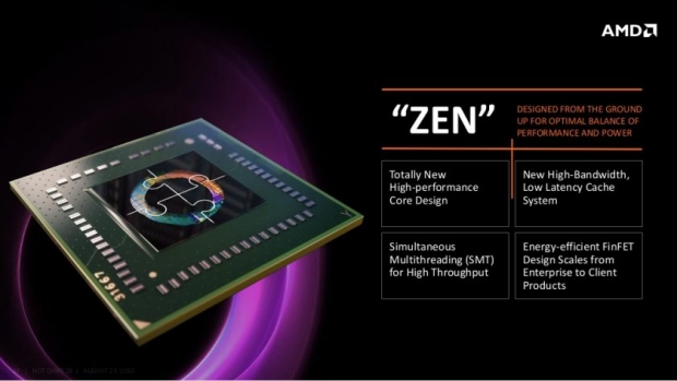 Първите лаптопи с мобилните процесори AMD Zen трябва да се появят на пазара през 2017 година
