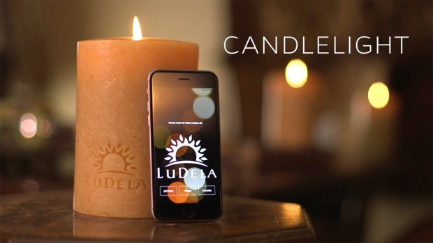 LuDela – умна свещ, чиито пламък може да управлявате със смартфон