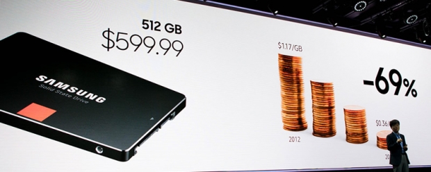 Samsung възнамерява към 2020 година да изравни цените на 512 GB SSD и 1 TB HDD