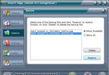 DirectX Happy Uninstall 6.9.8.0127