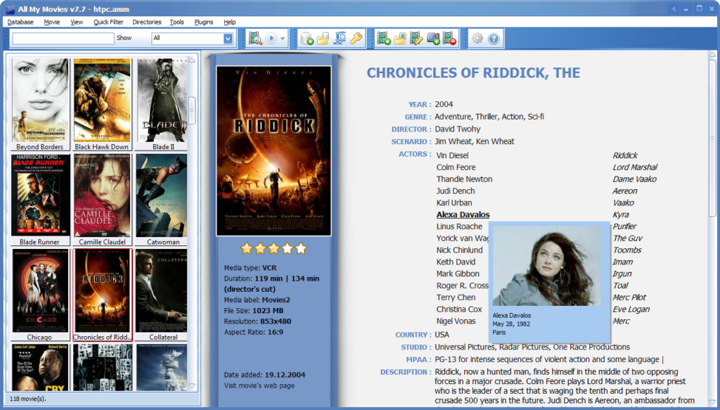 All My Movies 10.0 Build 1489