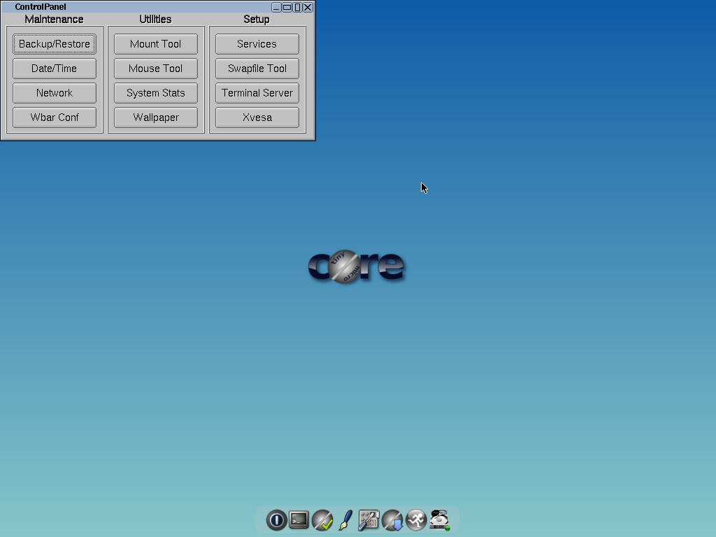 Tiny Core Linux 17.1