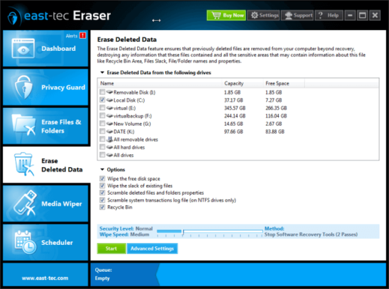 East-Tec Eraser 14.5