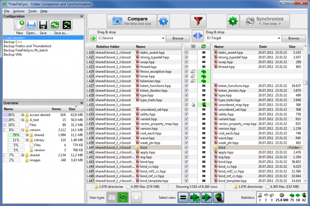 FreeFileSync 14.12