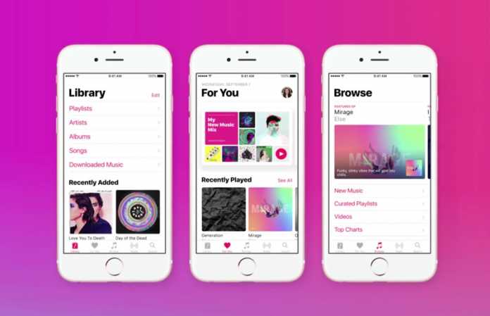 Броят на потребителите на услугата Apple Music достигна 40 милиона