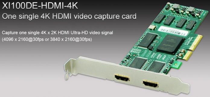 x1000-1 Magewell XI100DE-HDMI-4K: разширителна карта за запис на 4К видео