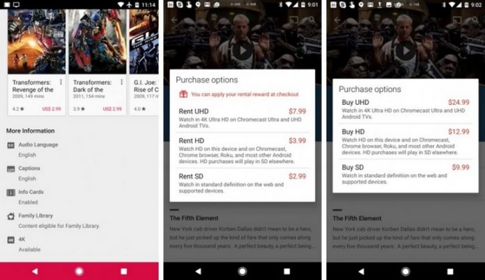 google-play-movies-4k В Google Play Movies започнаха да се появяват филми с 4К резолюция