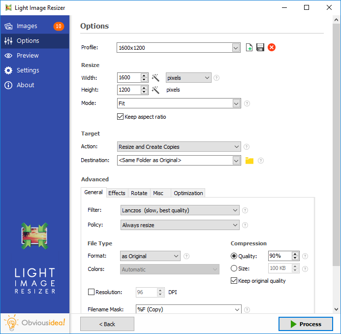 Light Image Resizer 7.6.6.178 Final