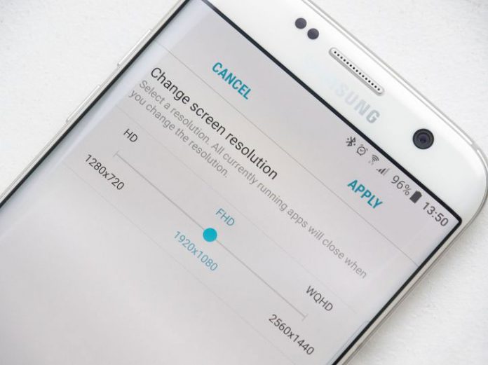 resolution-1 За икономия на енергия Samsung предлага в Galaxy S7 да се използва Full HD резолюция