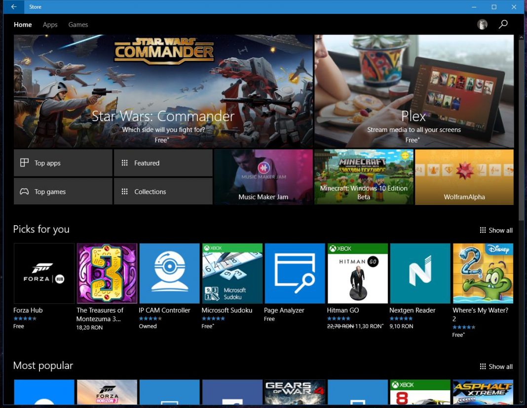 Нови принципи в магазина на Microsoft взимат на прицел App Store