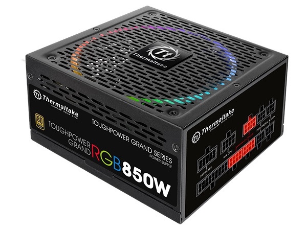 1 Thermaltake Toughpower Grand RGB Gold – модулен захранващ блок с RGB подсветка