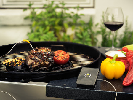 grill-termometer Новият WeGrill One Bluetooth термометър за готвене