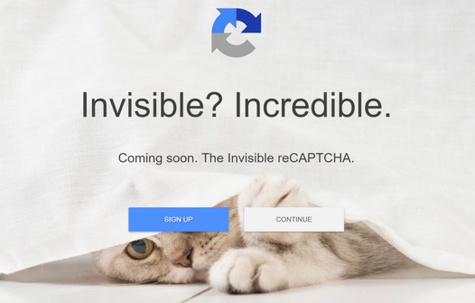 invisible-recaptcha Невидимата CAPTCHA на Google ще замени проверката, че не сте софтуерен робот