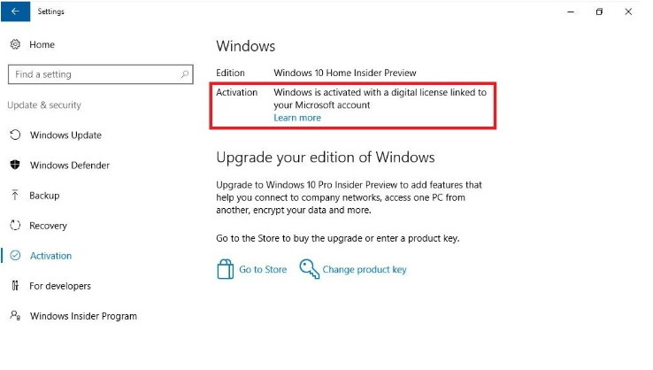 Как да свържем дигиталния лиценз на Windows 10 с Microsoft акаунта