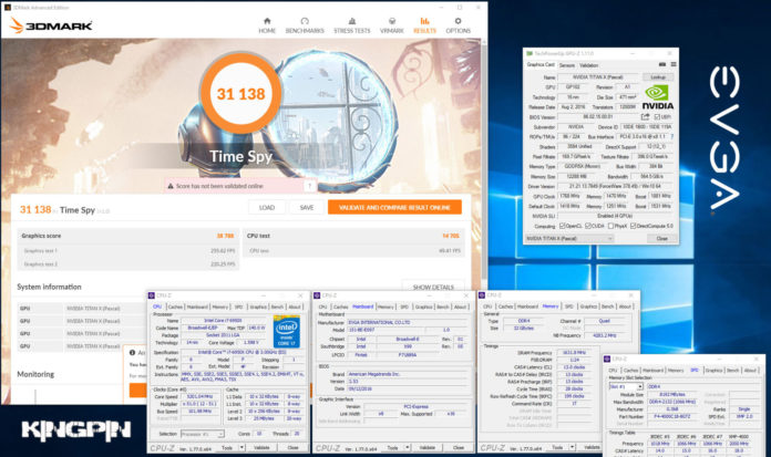 1 Винс k|ngp|n Лусидо подобри собствения си световен рекорд в категорията 3DMark-Time Spy