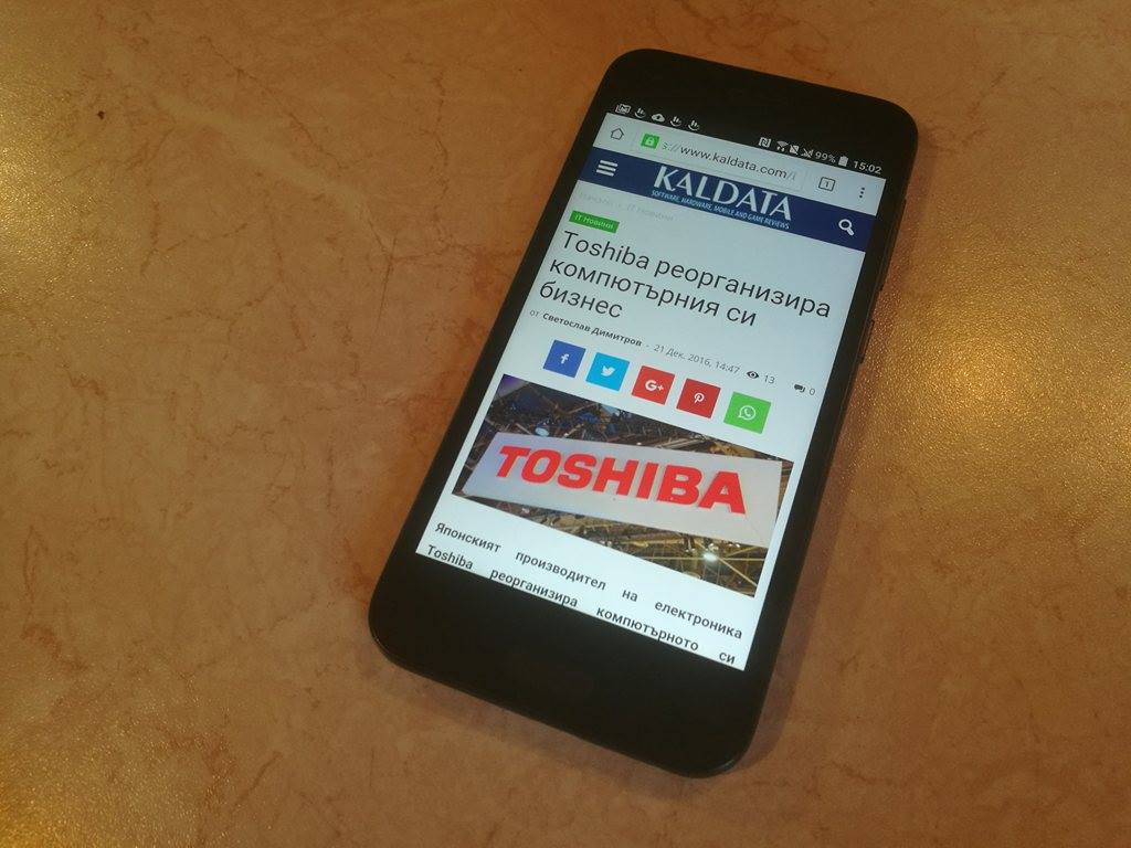 Ревю на смартфона HTC One A9s