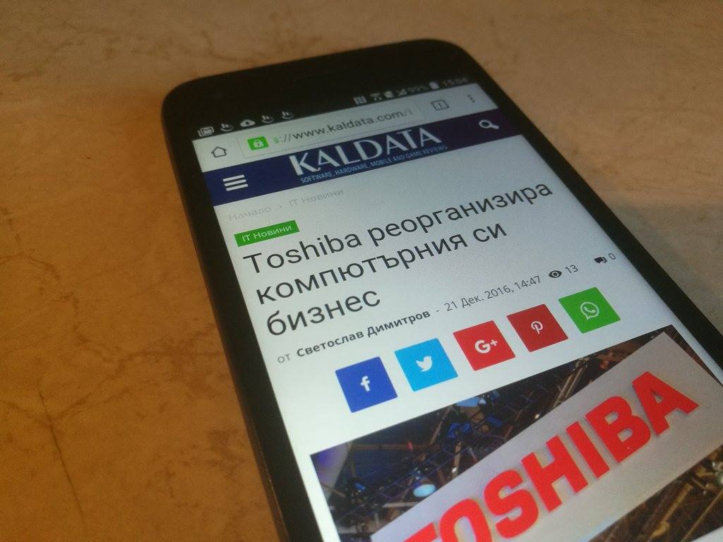 Ревю на смартфона HTC One A9s