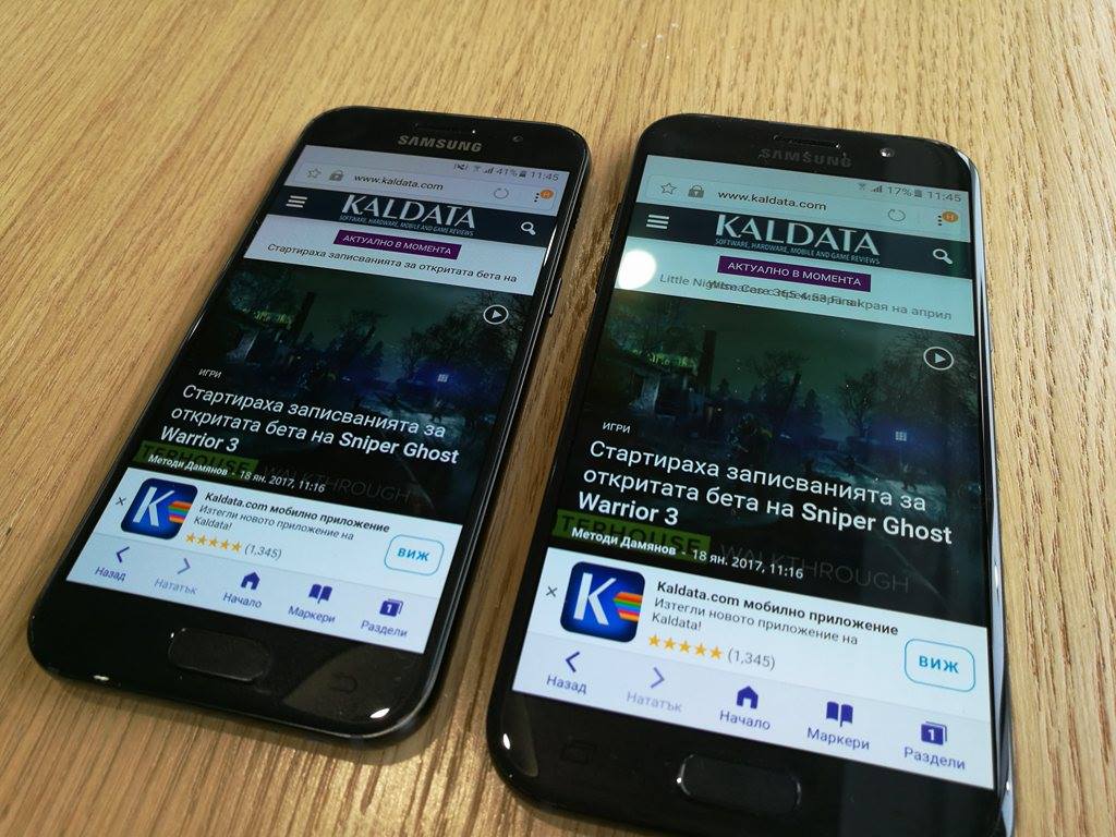 Ревю на Samsung Galaxy A3 (2017) и Galaxy A5 (2017)