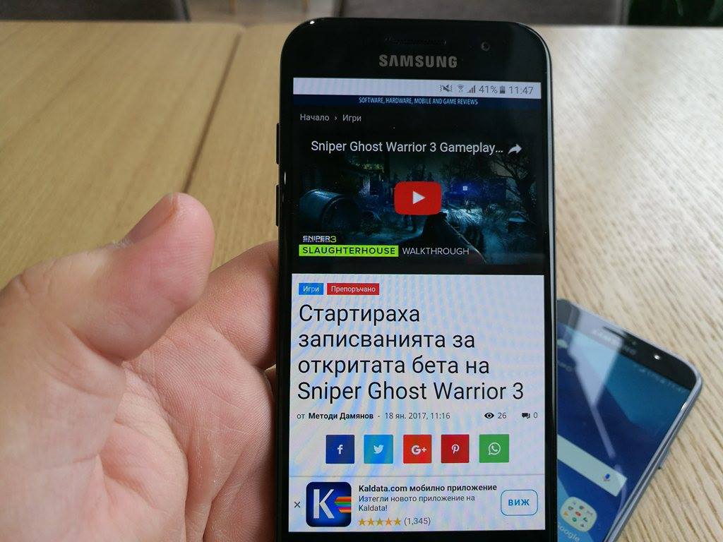 Ревю на Samsung Galaxy A3 (2017) и Galaxy A5 (2017)