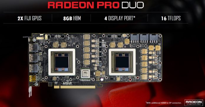 Radeon Pro Duo 1 AMD намалява цените на видеокартите Radeon Pro Duo