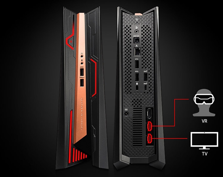 ASUS представи нова версия на компактния геймърски компютър ROG GR8