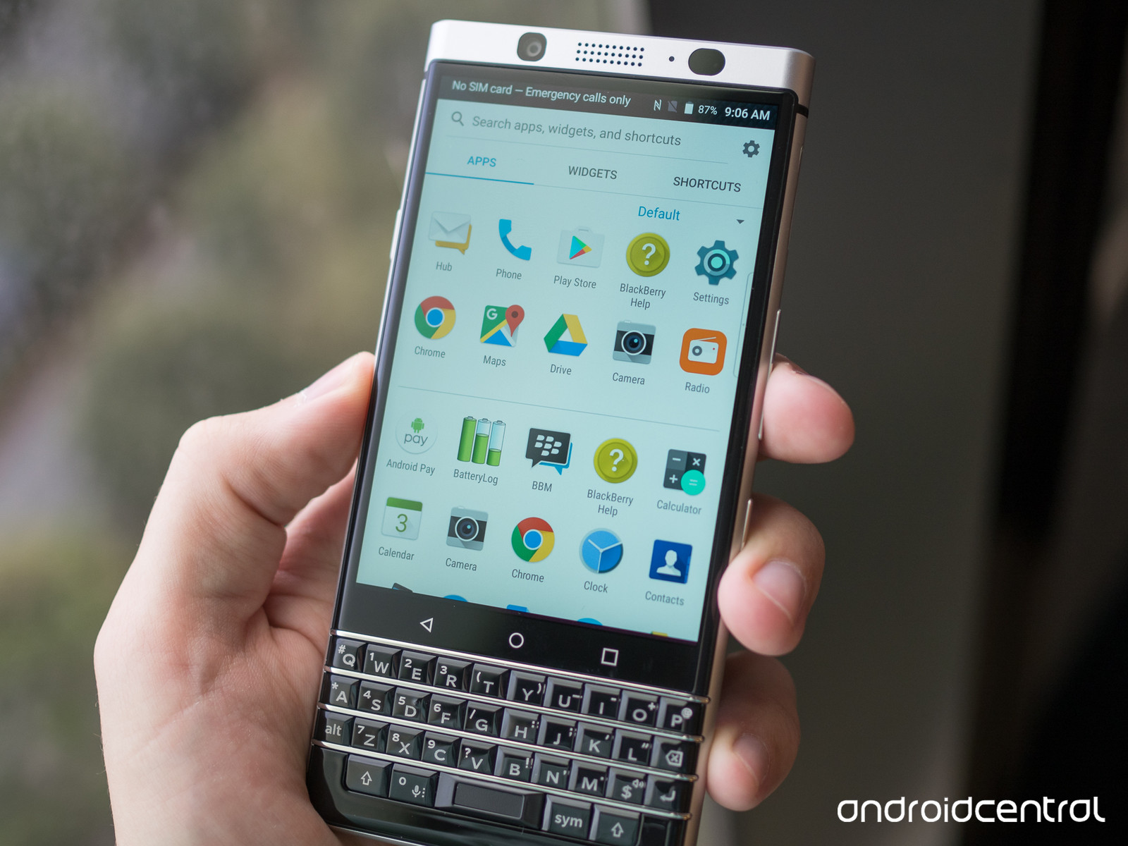 CES 2017: прототипа на смартфона BlackBerry Mercury