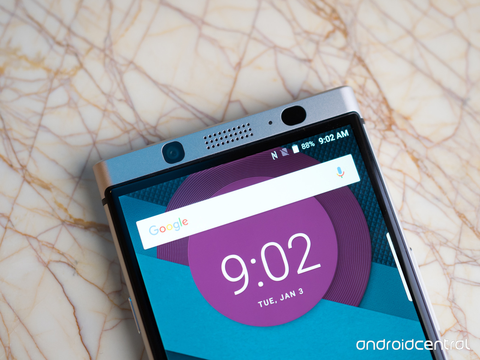 CES 2017: прототипа на смартфона BlackBerry Mercury
