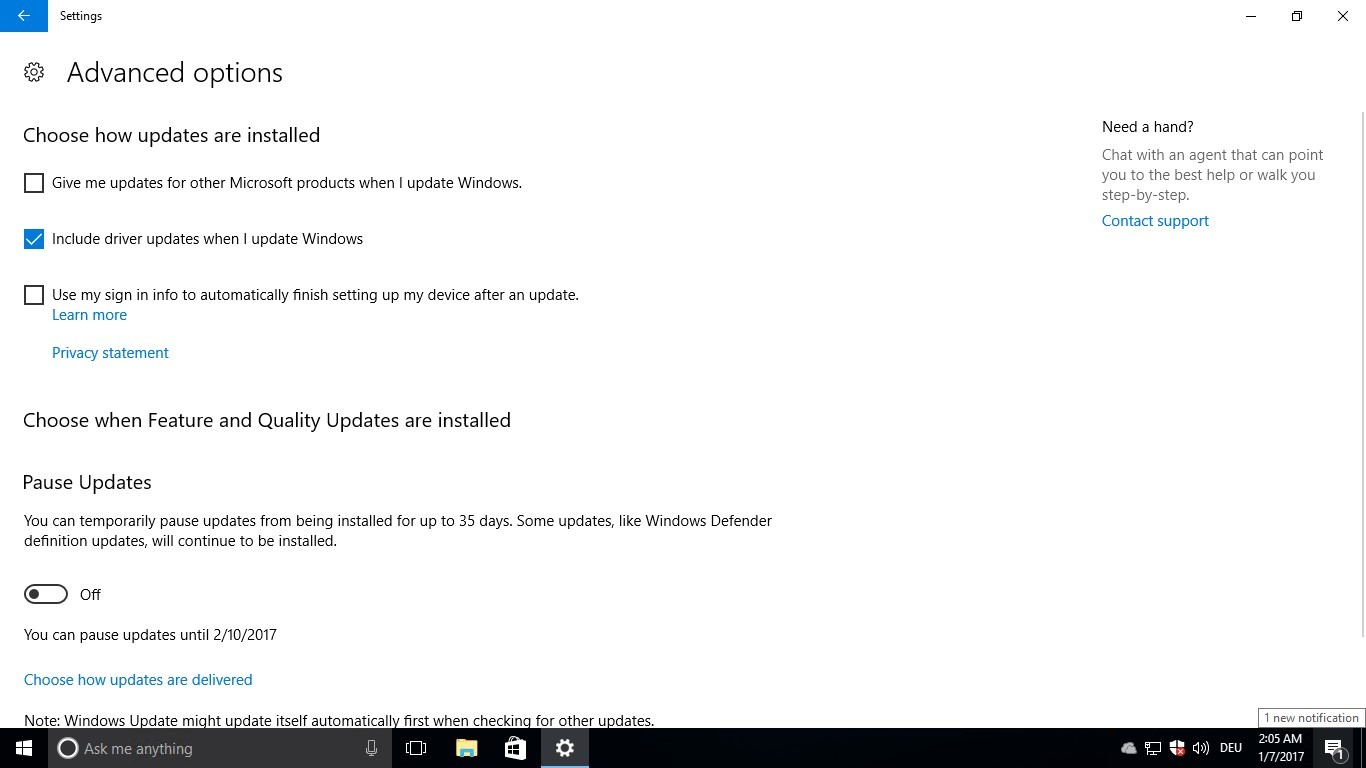 При обновяването на Windows 10 ще може да се пропуска инсталирането на нови драйвери