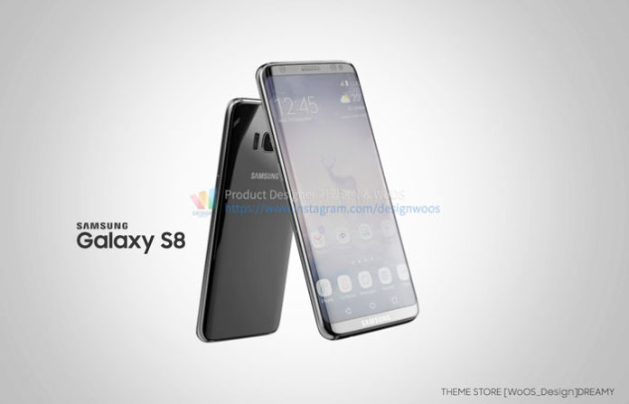 1 Samsung Galaxy S8 и Galaxy S8+ се виждат от различни ъгли на нови рендери