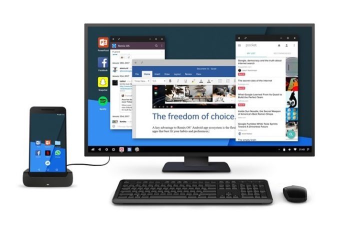 1 Remix OS ще получи режима Singularity, аналог на Continuum от Microsoft