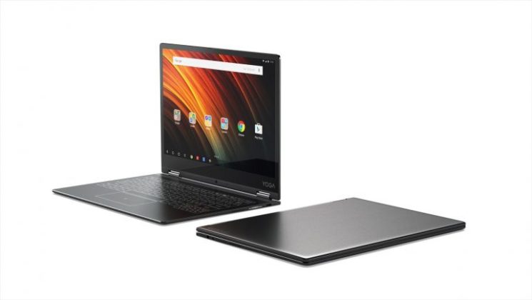 Lenovo анонсира хибридния таблет Yoga A12 със сензорна клавиатура и ОС Android