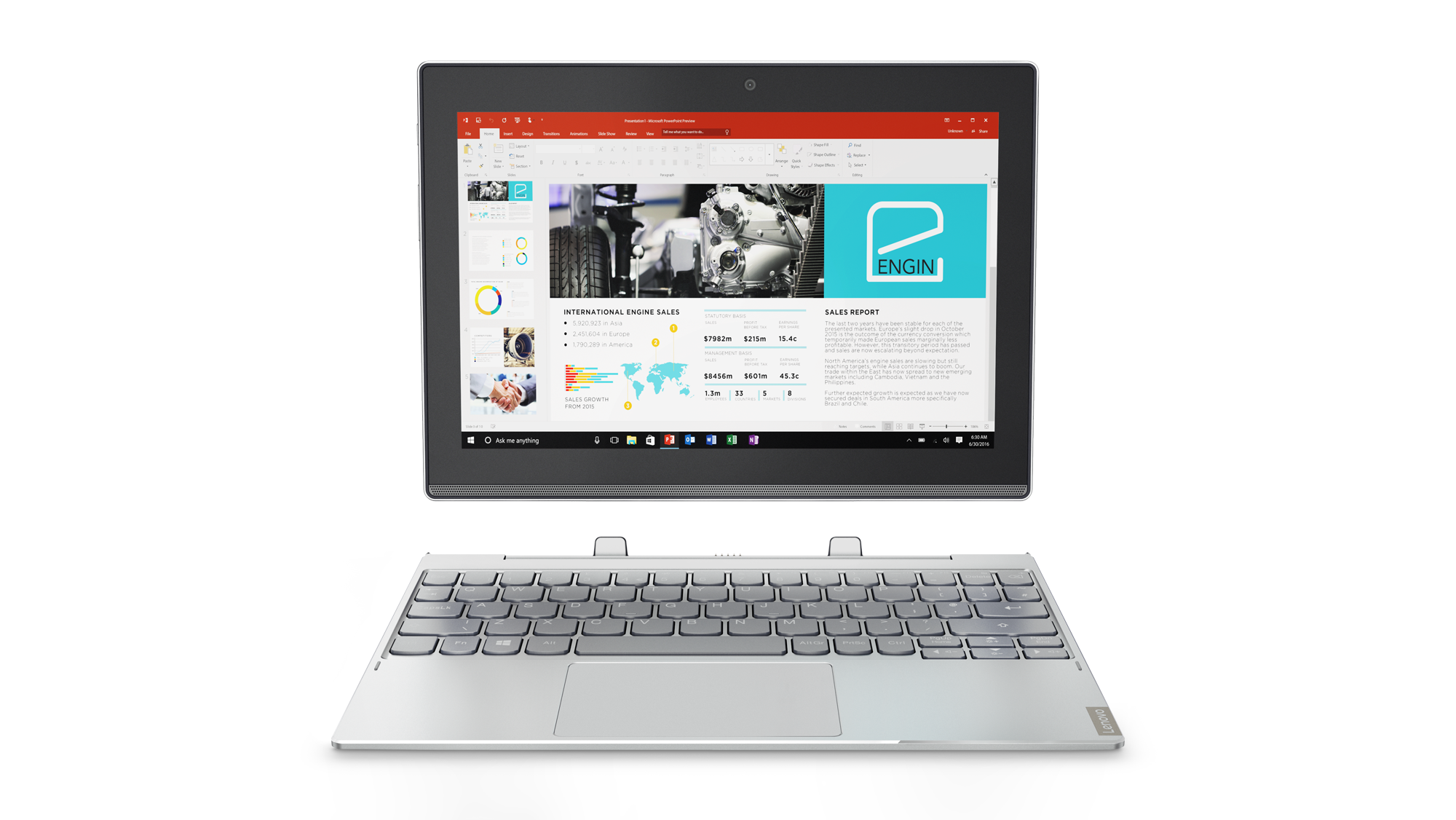MWC 2017: анонс на евтиния хибриден таблет Lenovo Miix 320 с Windows 10