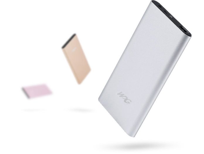 WPG 1 Портативната графенова 5000 mAh батерия на WPG се зарежда за 10 минути