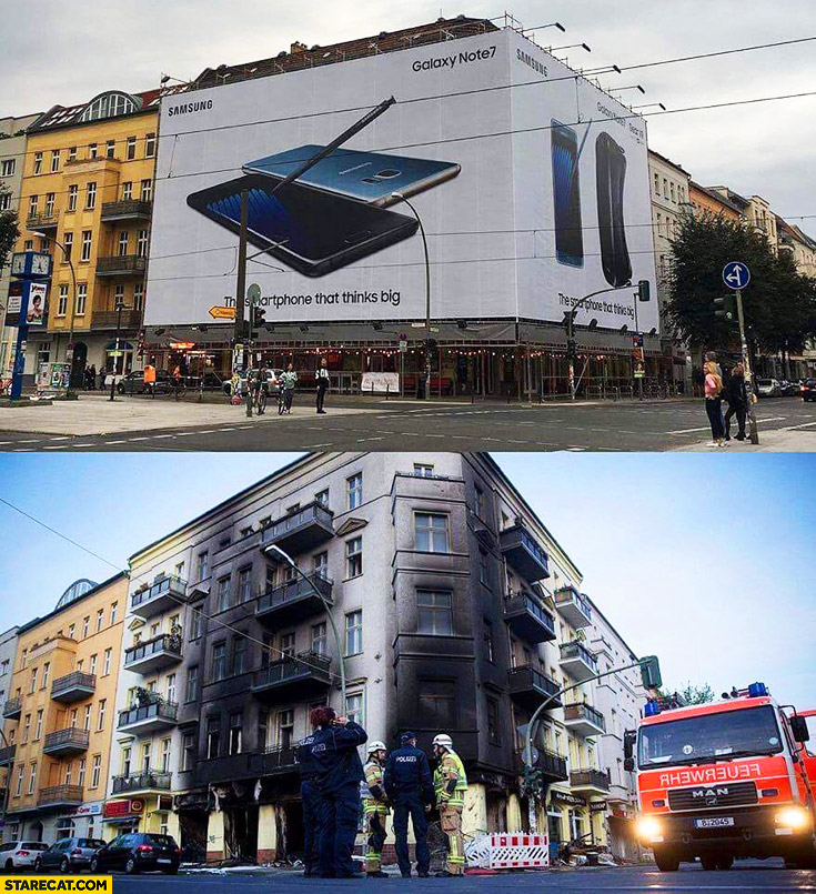 Отново пламъци около Samsung Galaxy Note 7 – запали се фабриката, произвеждала батерии за смартфона