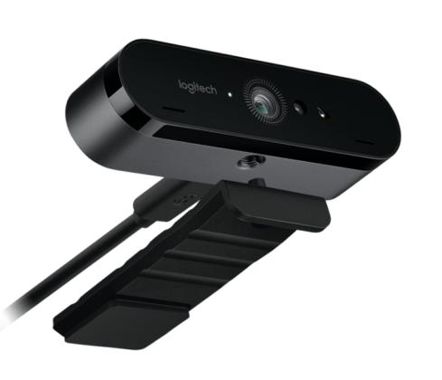 Новата уеб-камера Logitech Brio поддържа 4K HDR и Windows Hello