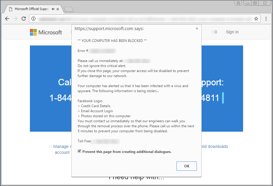 scam-windows3 Древна фишинг схема в Google Search направи завръщането си