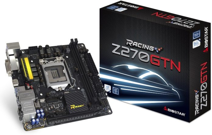 51-IN70DIHS-01-V3 Biostar пусна Mini-ITX платките Racing Z270GTN и Racing B250GTN