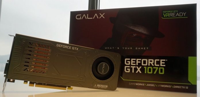 1 Снимки и характеристики на еднослотовия GeForce GTX 1070 от Galax
