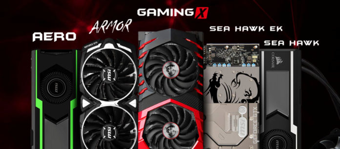 1 MSI показа пълна гама от фирмени видеокарти GeForce GTX 1080 Ti