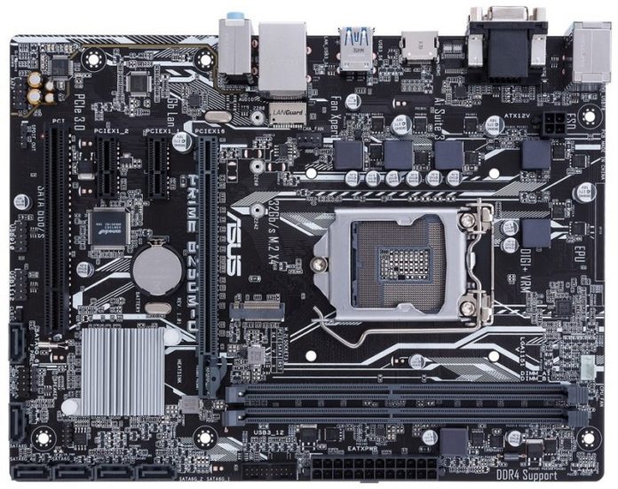 1 ASUStek анонсира дънната платка B250M-D PRIME за процесорите Intel Kaby Lake и Skylake