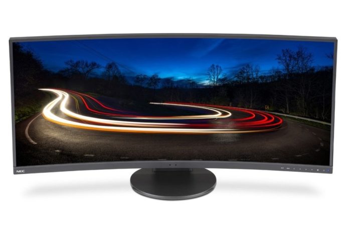 1 NEC анонсира 34-инчов LCD-монитор с извит екран